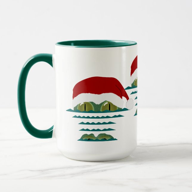 Grand Mug de Noël Croc (Gauche)