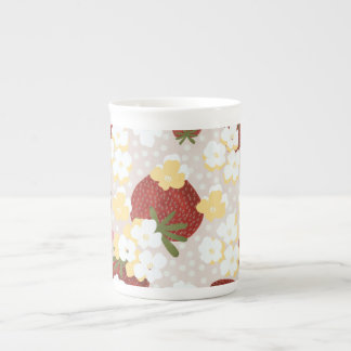 Grand Mug Fleur de Fraisier Sauvage