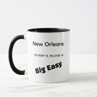 Grand Mugs de Café Facile La Nouvelle-Orléans