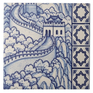 Grand Mur Carreau de mosaïque Azulejo 4 sur 6 Mili