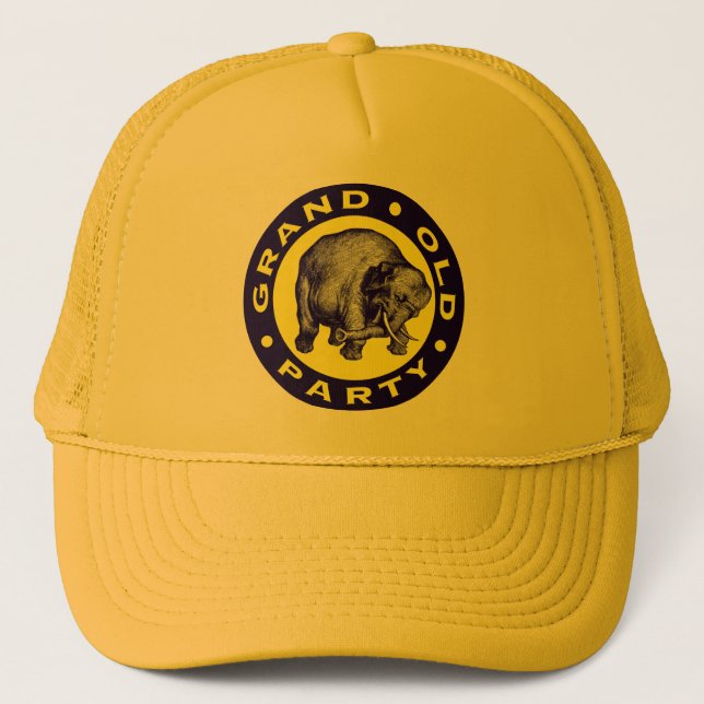Grand Old Party Trucker Hat (Front)