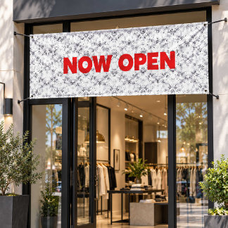 Grand Opening Banner | Custom Business Sign