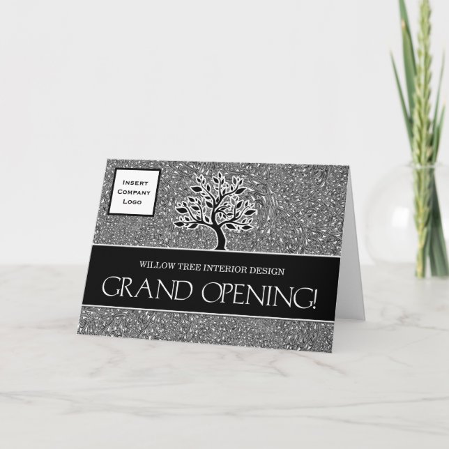 Grand Opening Business Logo Announcement (Front)