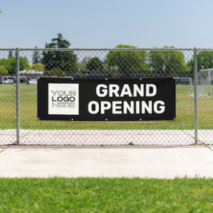 Grand Opening New Store Logo Outdoors Business Banner