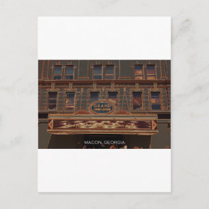 GRAND OPERA HOUSE - MACON, GEORGIA POSTCARD