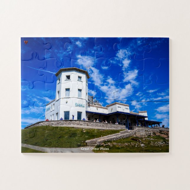 Grand Orme Pays de Galles Jigsaw Puzzle (Horizontal)
