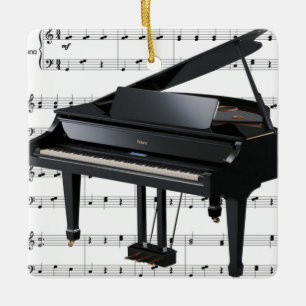 Grand ornement de piano