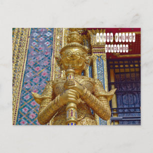 Grand Palace Statues Postcard
