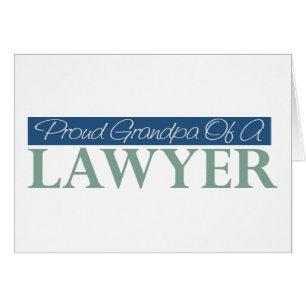 Grand-papa fier d'un avocat