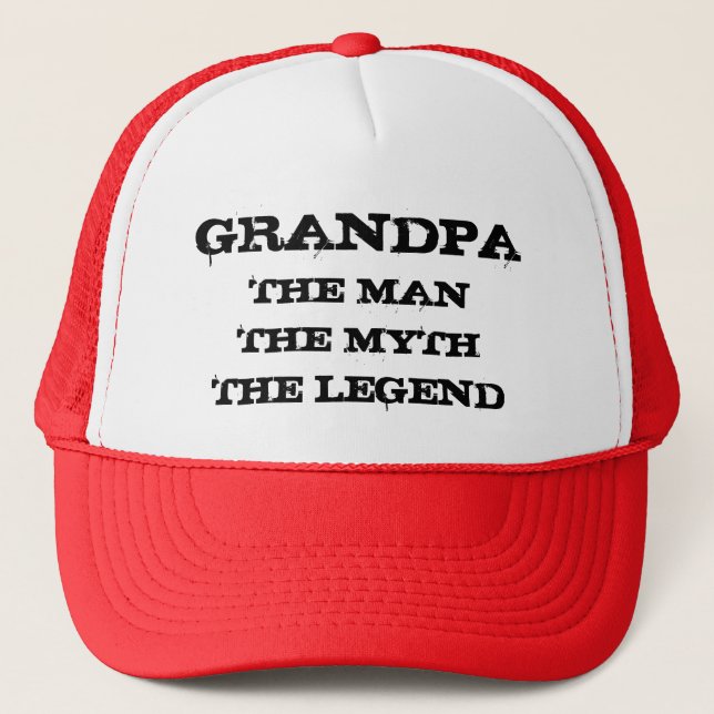 Grand-papa l'homme le mythe le casquette de (Devant)