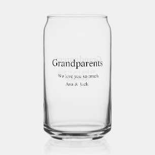 Grand-parents nous vous aimons ajouter nom simple