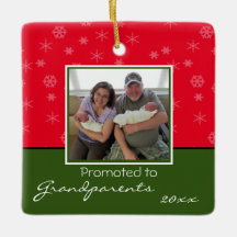 Grand-parents personnalisés Ornement de Noël