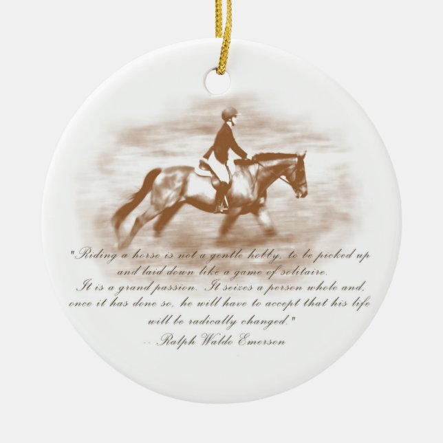 Grand Passion Ceramic Ornament (Front)