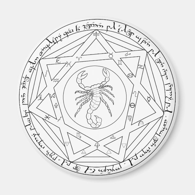 Grand Pentacle Magnet (Front)