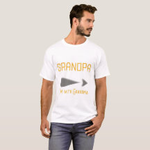 Grand-père Je suis avec grand-mère T-shirt