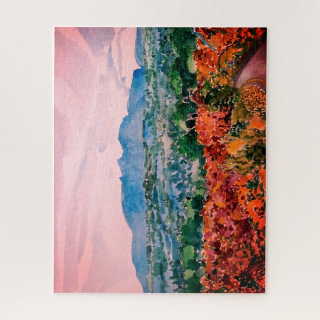 Grand-père Mountain Puzzle (Vertical)