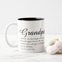 Grand-père Mug - Aimez-vous à la Lune et retour