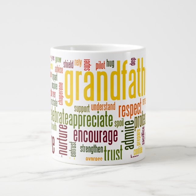 Grand-père Parole Cloud Mug (Devant)