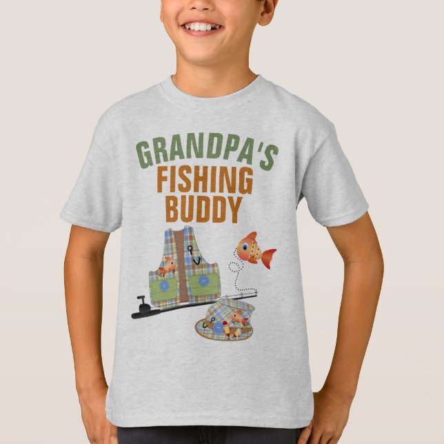 Grand-père - T-Shirt TAGLESS® Hanes pour enfants (Devant)