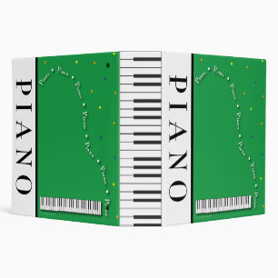 Grand Piano 2" Binder