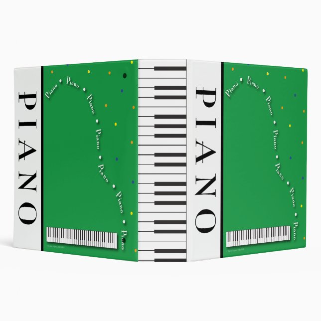 Grand Piano 2" Binder (Background)