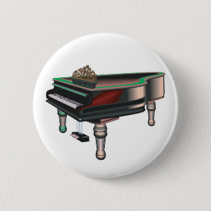 grand piano 2 inch round button