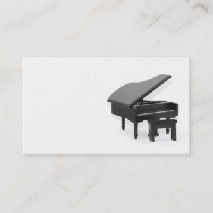 Grand piano business card