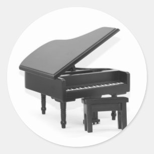 Grand piano sticker