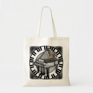 Grand Piano Tote Bag