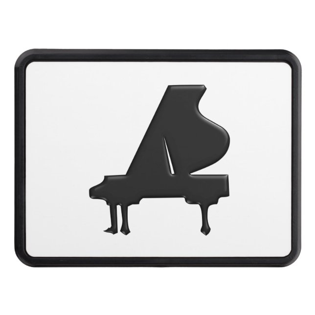 Grand Piano Trailer Hitch Cover (Front)