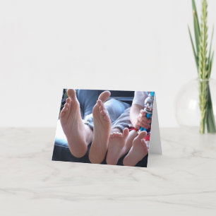 Grand Pied, petit Pied - Carte à billets vierges