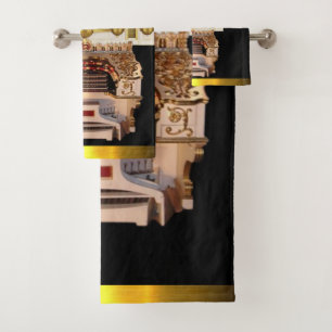 Grand Pipe Organ Gift Guest Bath Towel Set