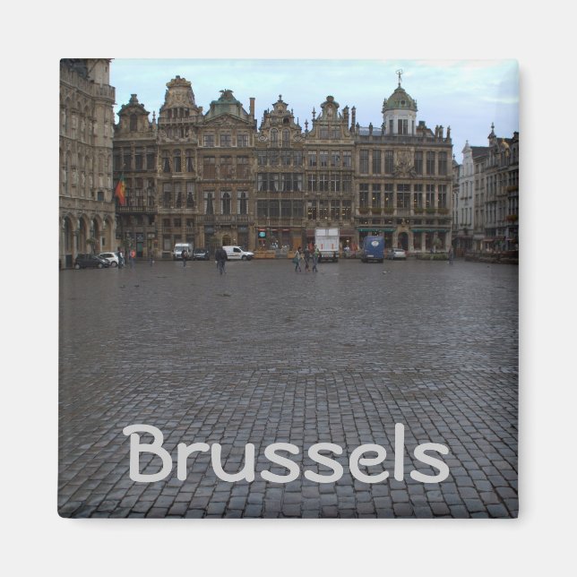 Grand Place, Brussels Magnet (Front)