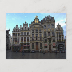 Grand Place, Brussels Postcard