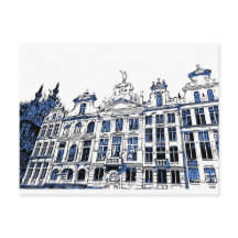 Grand-Place, Bruxelles, Belgique - Carte postale