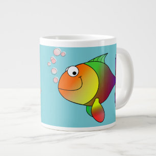GRAND POISSON, PETIT ÉTANG - Jumbo Mug