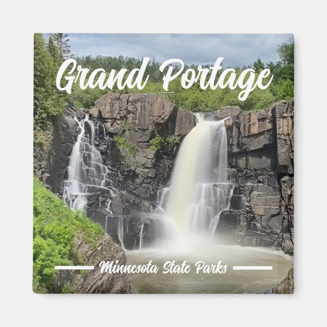 Grand Portage State Park Magnet (Devant)