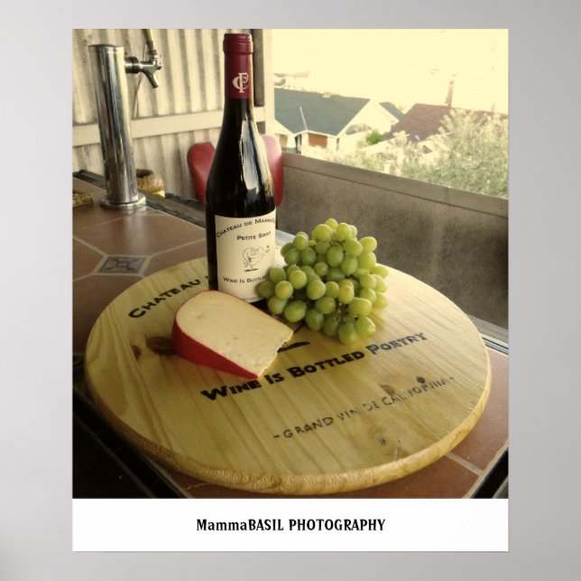 Grand Poster De Vins ! (Devant)