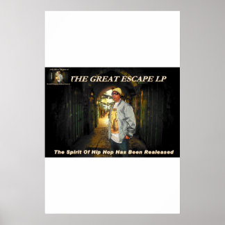 GRAND POSTER D'ÉCHAPPEMENT