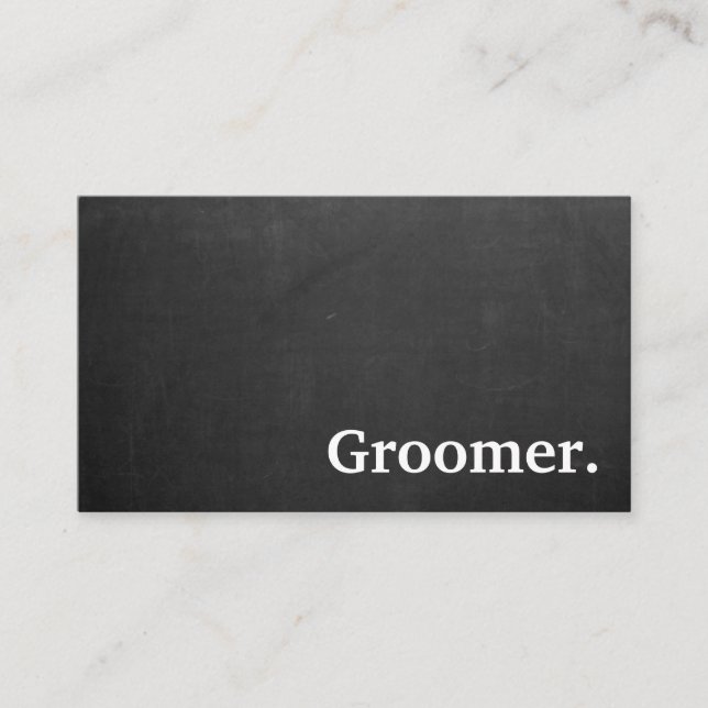 Grand préparateur minimaliste moderne. carte punch (Devant)