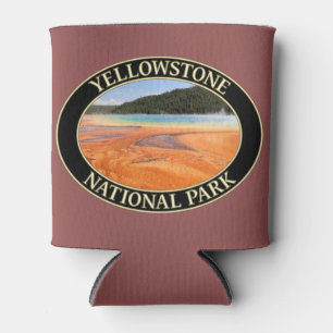 Grand Prismatic Spring at Yellowstone National Prk Can Cooler
