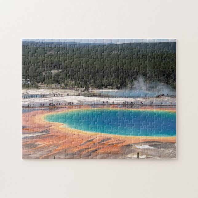 Grand Prismatic Spring Jigsaw Puzzle (Horizontal)
