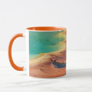 Grand Prismatic Spring Runoff Mug