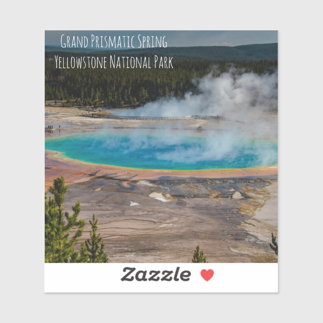 Grand Prismatic Spring Yellowstone National Park (Sheet)