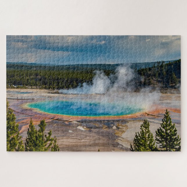 Grand Prismatic Yellowstone National Park Jigsaw Puzzle (Horizontal)