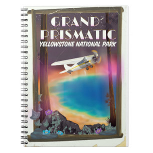 Grand Prismatic, Yellowstone National Park, USA Notebook