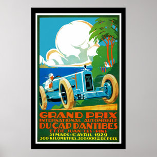 Grand Prix Du Cap d'Antibes Poster