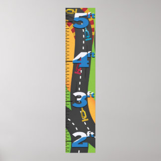 Grand Prix Growth Chart. Poster