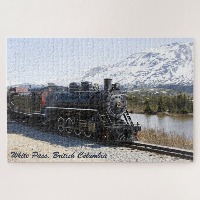 Grand Puzzle du train White Pass (Horizontal)