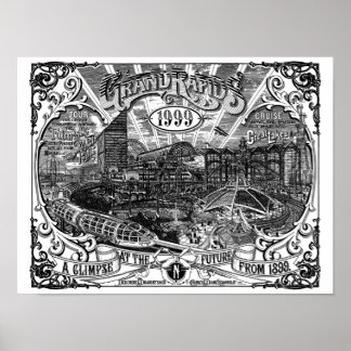Grand Rapids 1999 16 X 12 Poster Impression d'oeuv